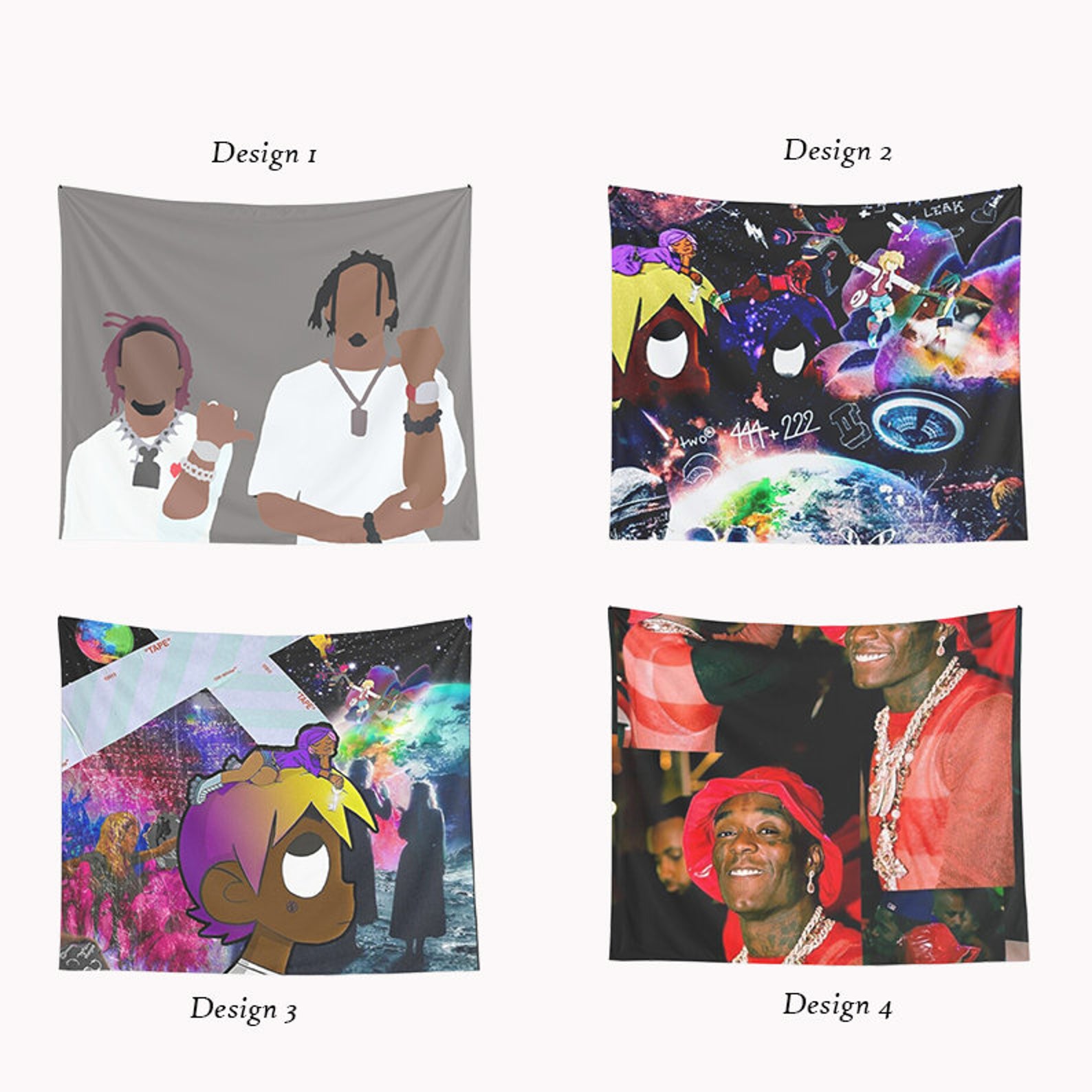 Custom all Album Wall Tapestry Rapper Wall Hangings Hip Hop Etsy