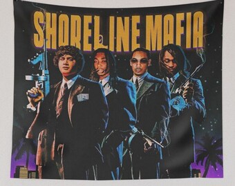 OHGEESY Wall Tapestry Shoreline Mafia Wall Hanging Gifts Home Decor Etsy