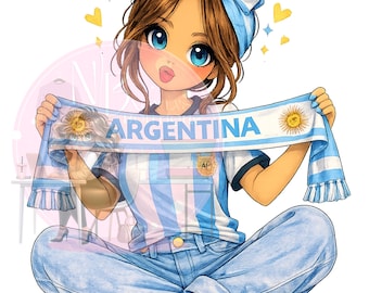 WORLD CUP Argentina Girl