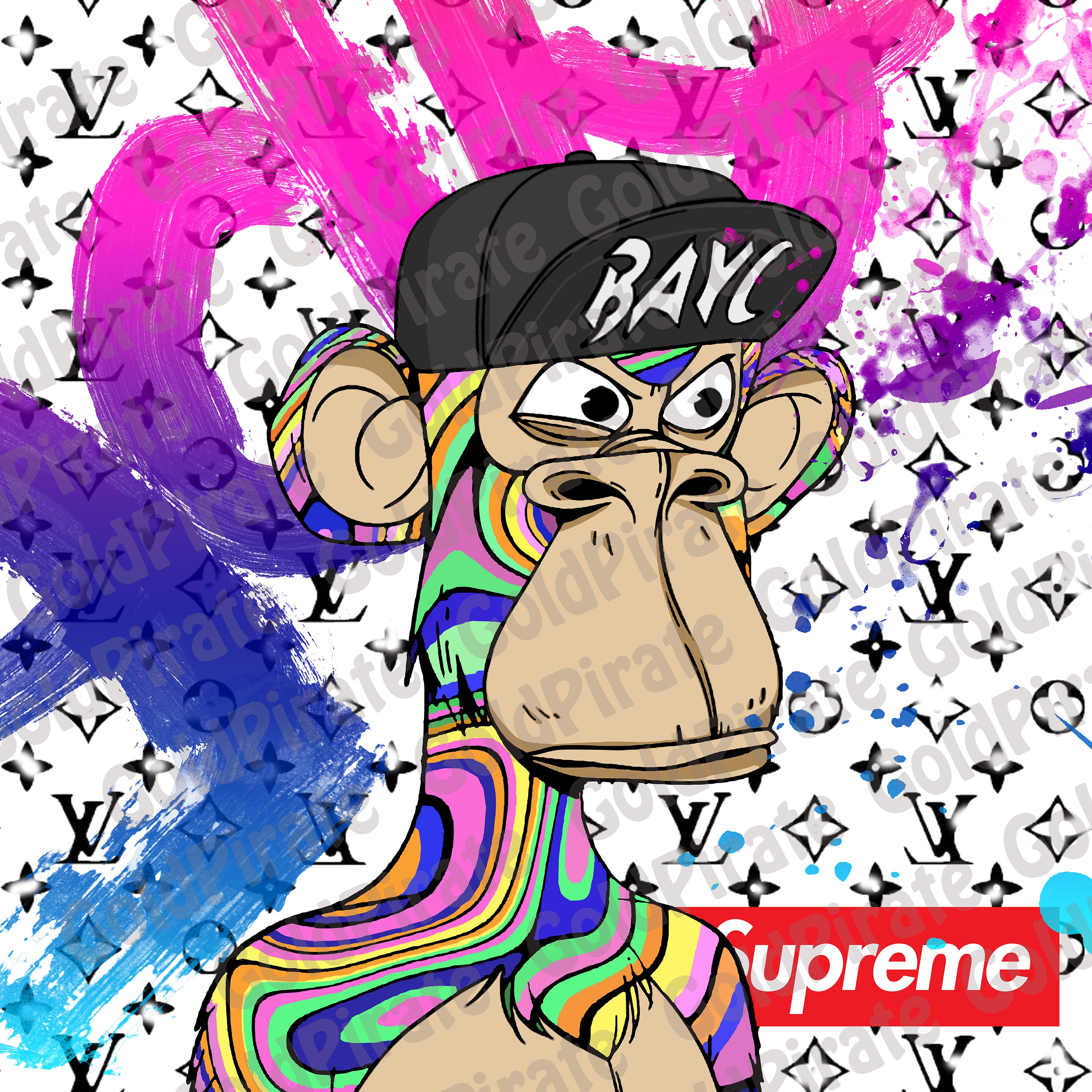 Bored Ape Yacht Club Digital JPG File Digital Artwork For Wall bored-ape-yacht-club-digital-jpg-file-digital-artwork-for-wall