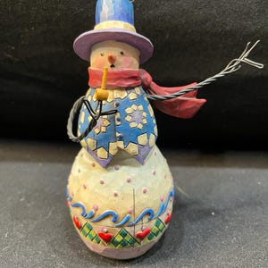 Jim Shore Heartwood Creek Snowman Figurine
