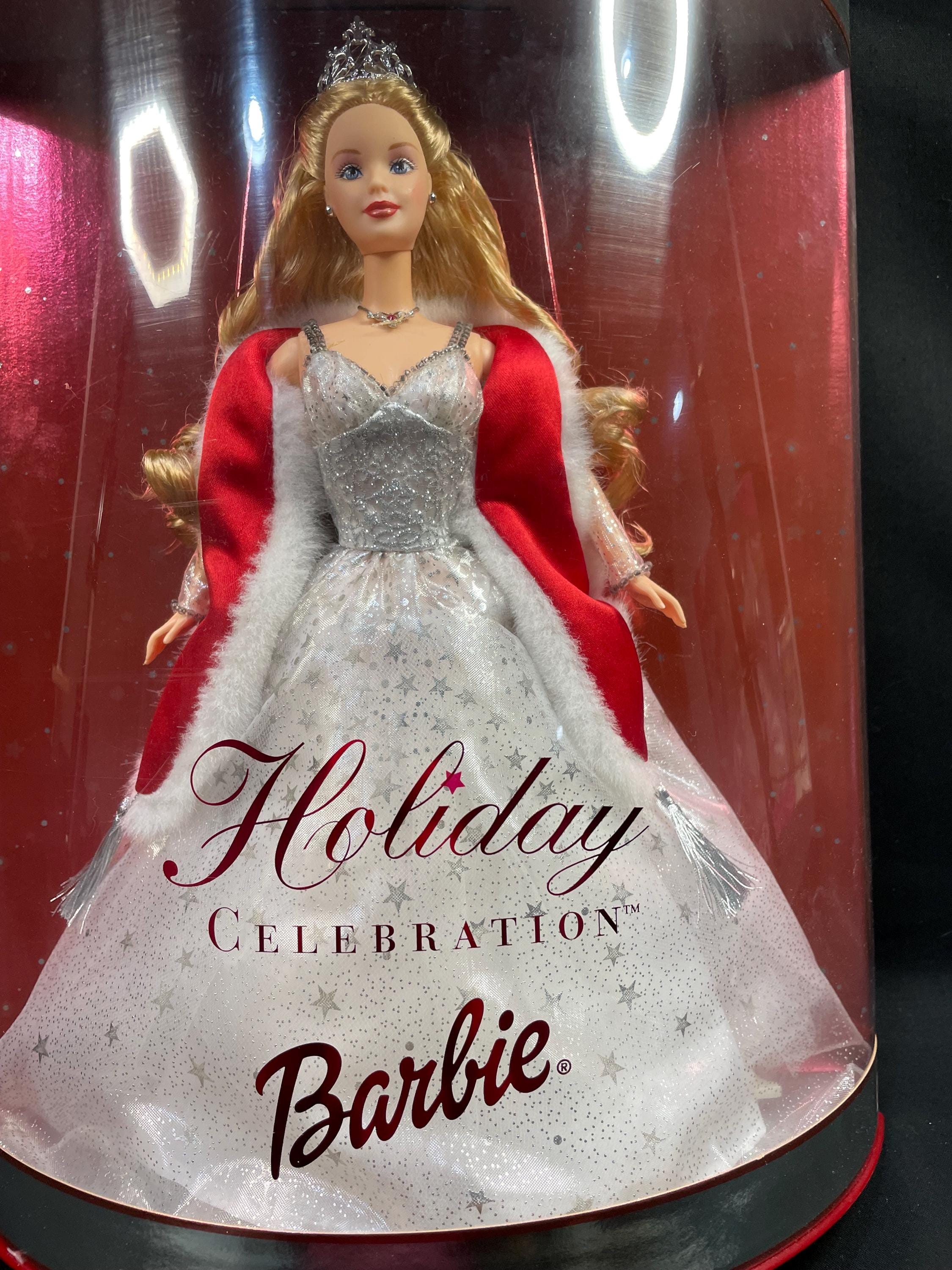 2001 Christmas Barbie Doll - Etsy