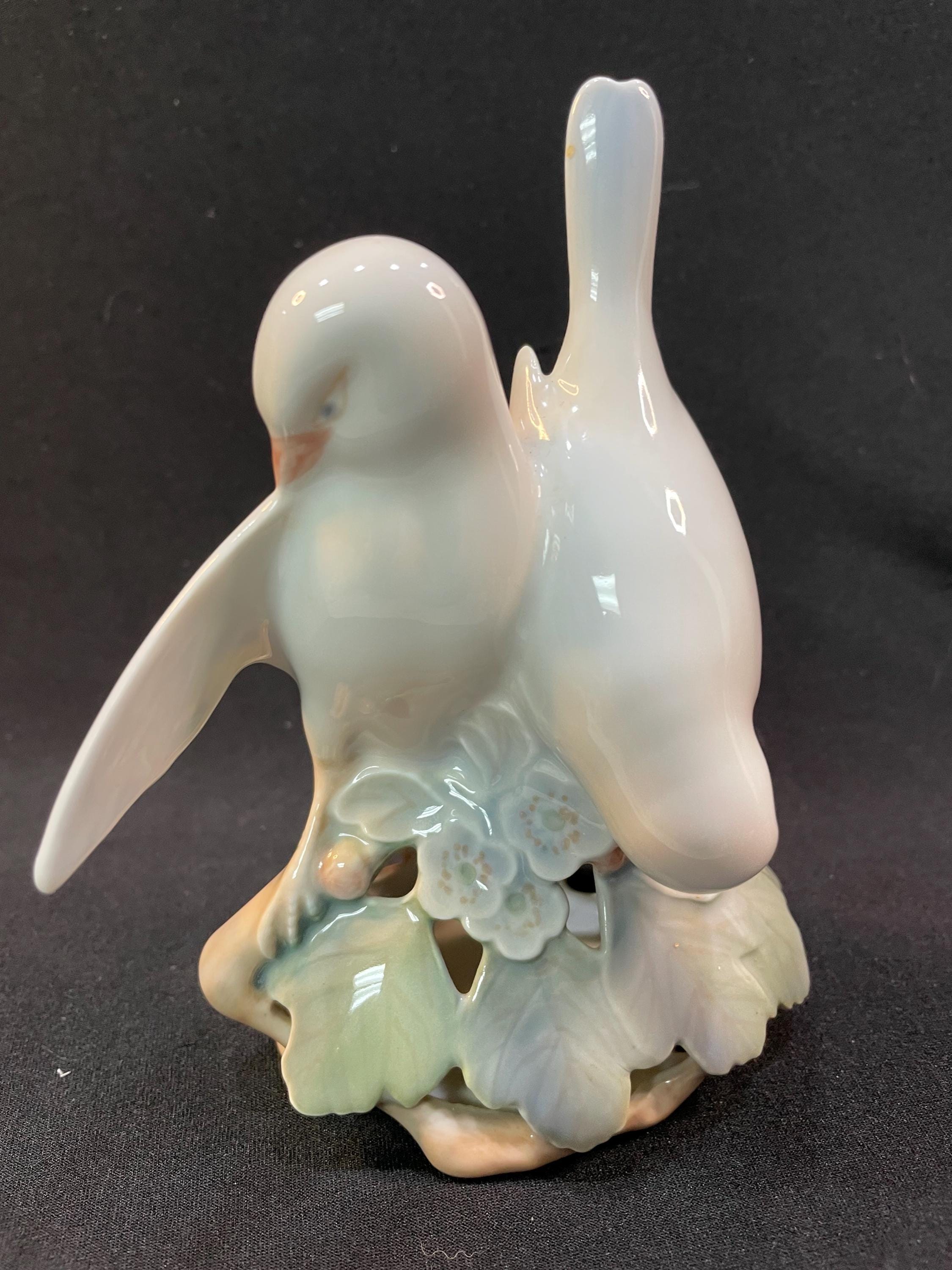 ロイヤルコペンハーゲン　lovebirds 鳥置物　ラブバード Vintage Royal Copenhagen Love Birds - 402 - Etsy