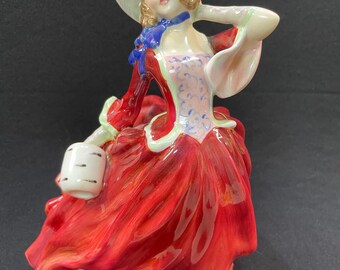 Autumn Breezes Figurine Vintage Royal Doulton 