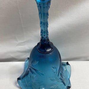 Fenton Blue Glass Bell