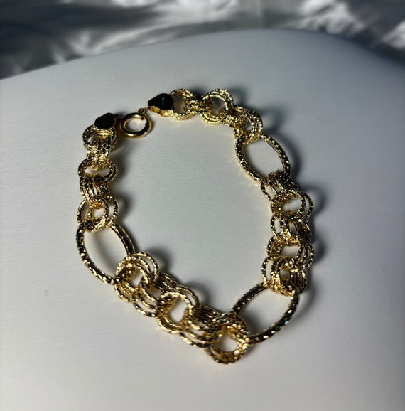 8" 14K Gold Chain Bracelet #5