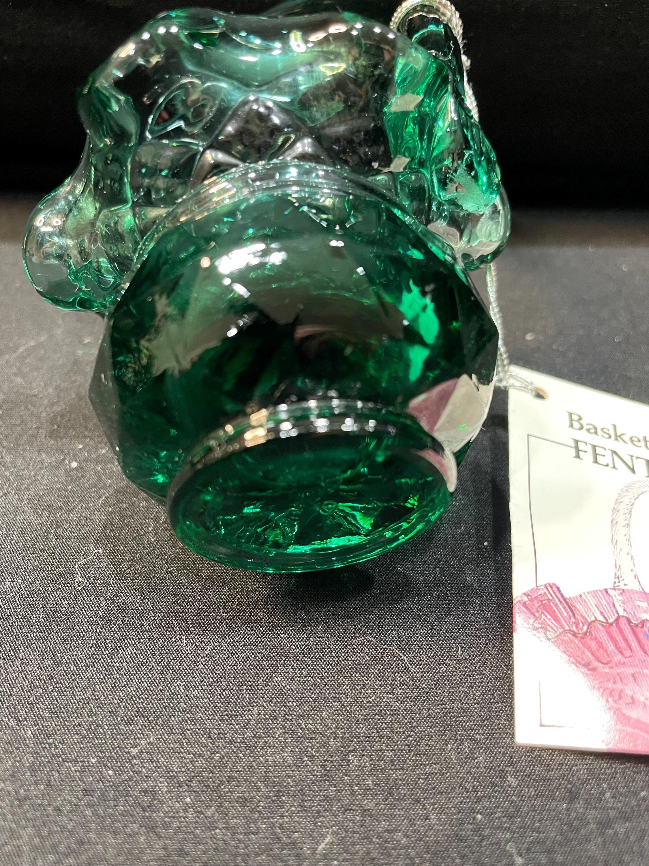 Fenton Dark Green Mini Basket - Etsy Canada