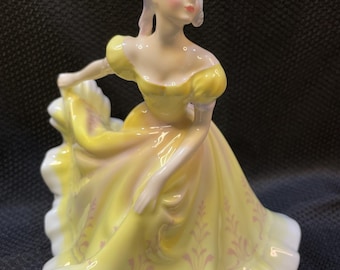 Royal Doulton Bone China Figurine HN 2379 "Ninette", signed by Artist Peggy Davies