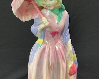 Vintage Royal Doulton "Miss Demure" Figurine HN 1402