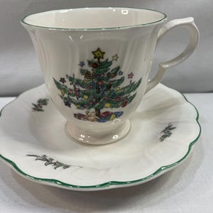 Nikko Happy Holidays Cup and Saucer