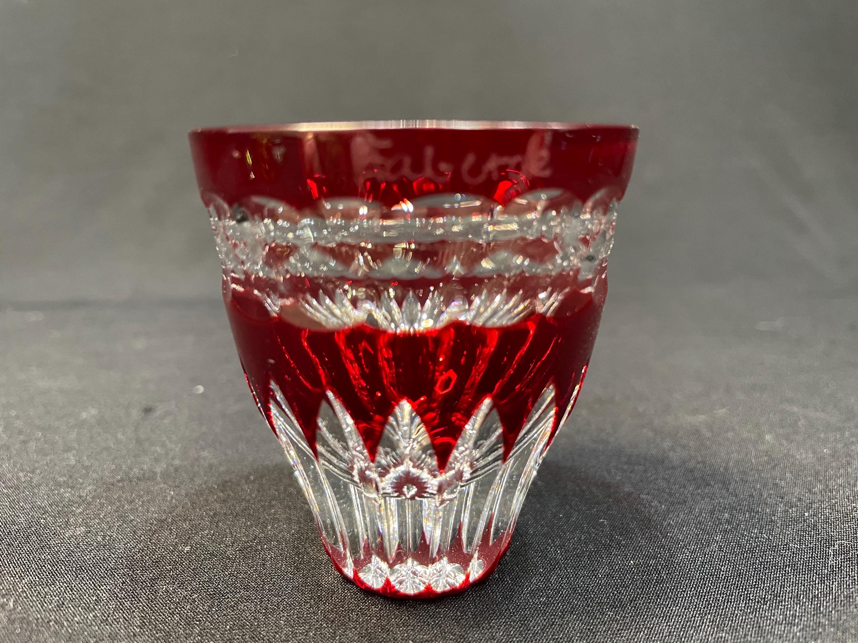 Ensemble De 16 Verres En Cristal Au Plomb De La Maison Nachtmann Des Annees 60 Serie Antika