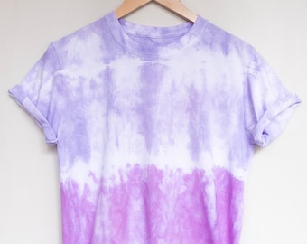 Purple Ombre Tie Dye T-Shirt