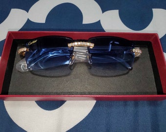 buffalo horn cartier glasses