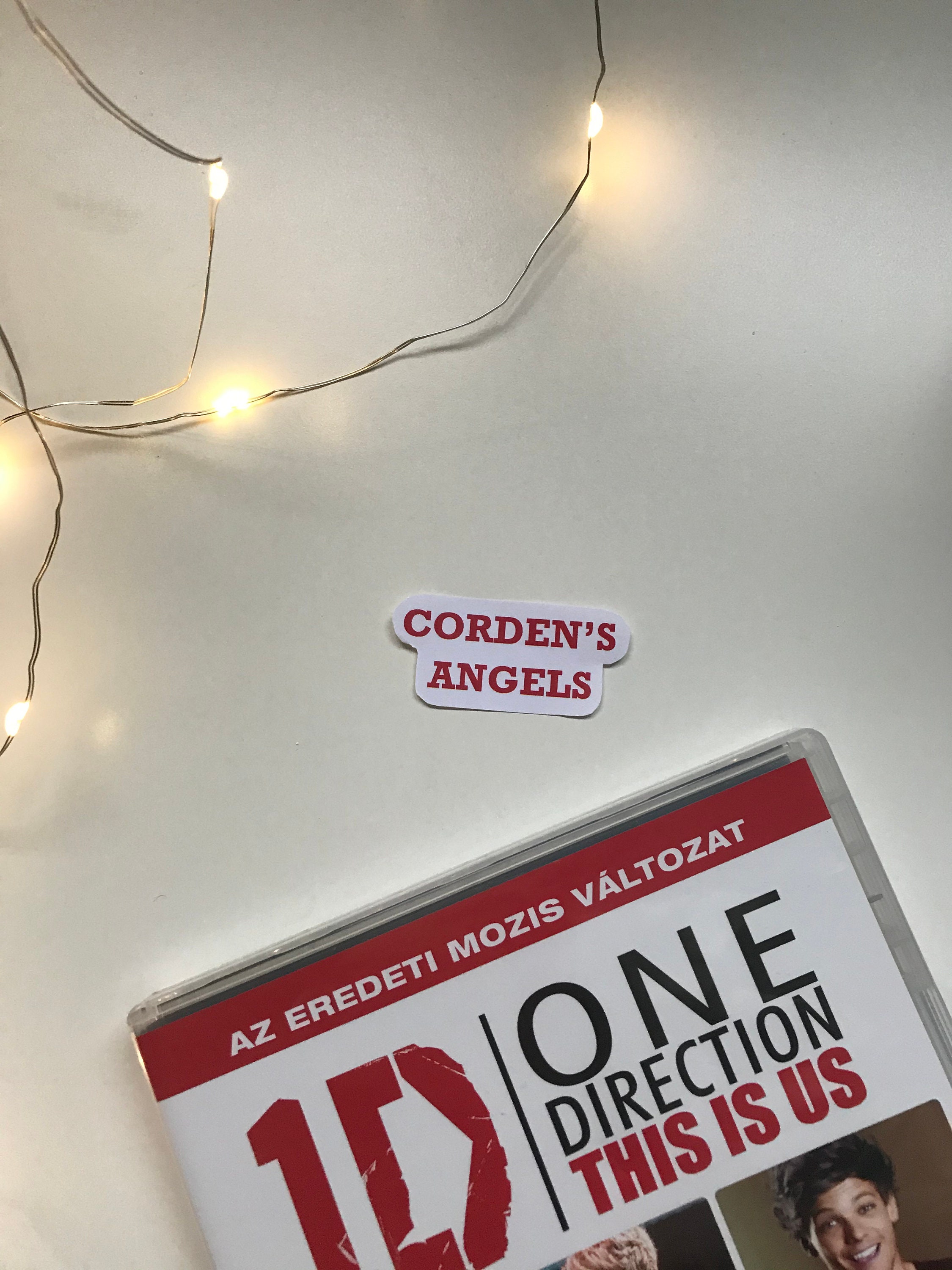 Corden's angels stickers One direction Etsy