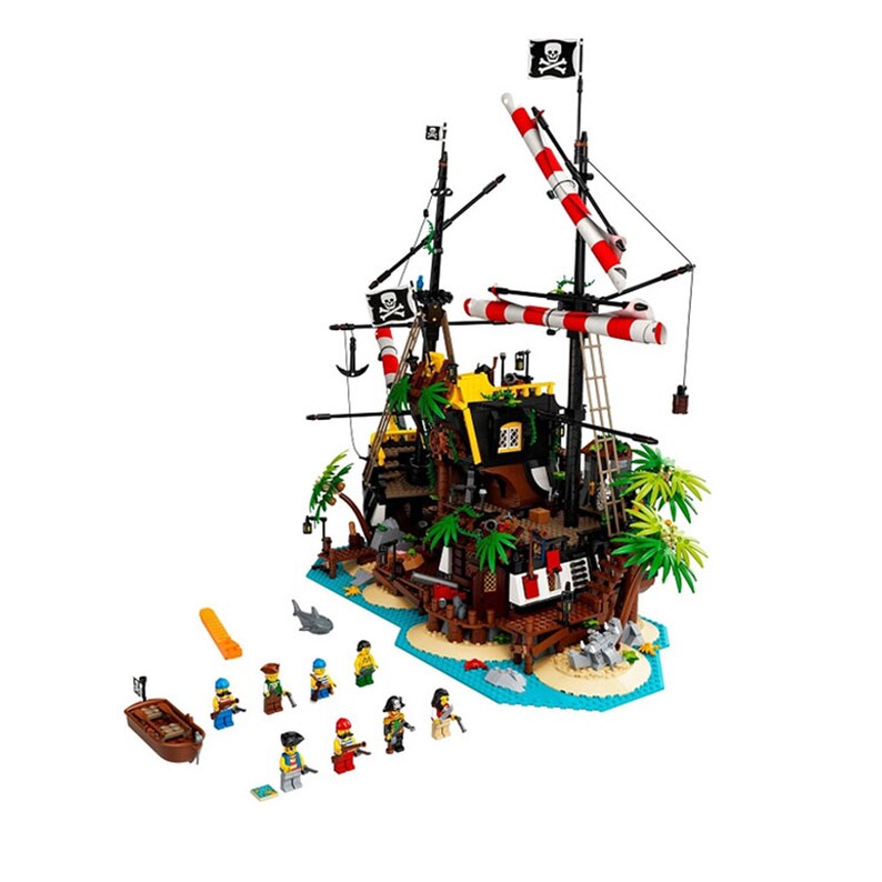 DIY Fast Delivery Pirates of Barracuda Bay Compatible lego blocks