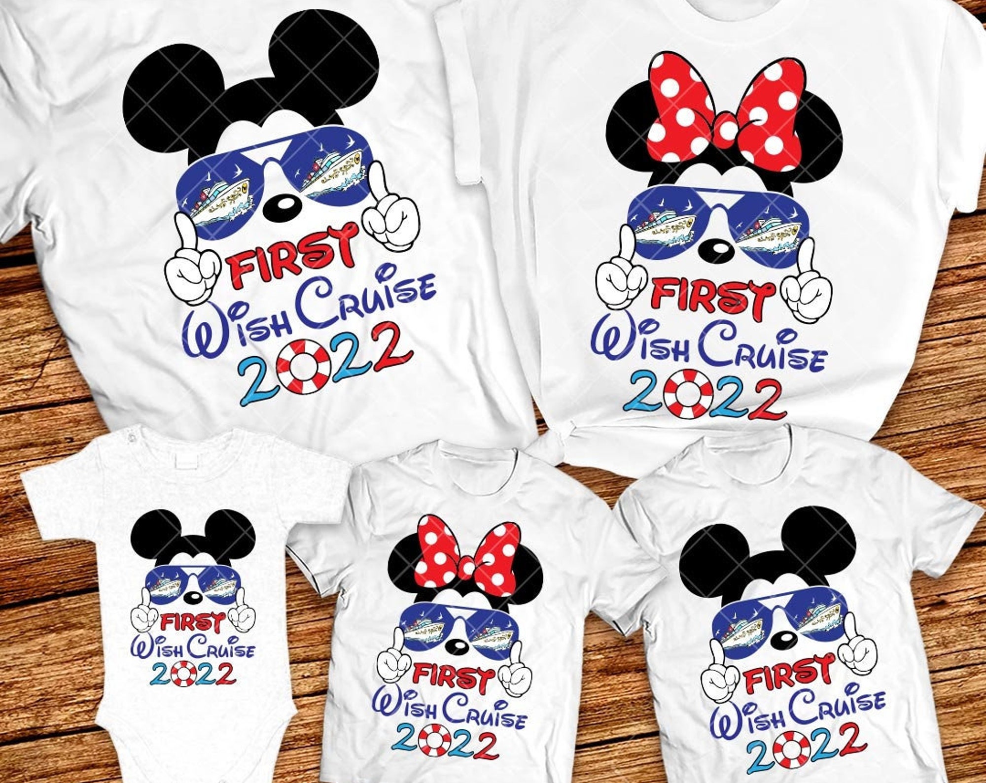 First Wish Cruise family shirt 2022, Cruise shirt 2022, Disney cruise family shirts
