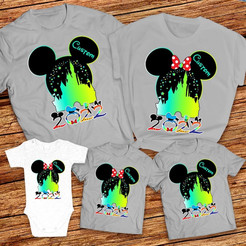 Matching Family Vacation Shirt 2023 Castle in Mickey and - Etsy