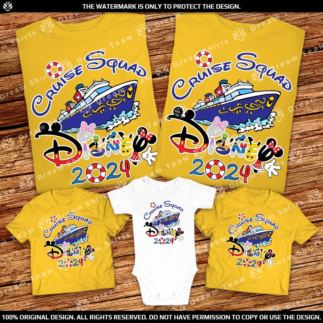 Disney Cruise Family shirts 2024, Group cruise shirts