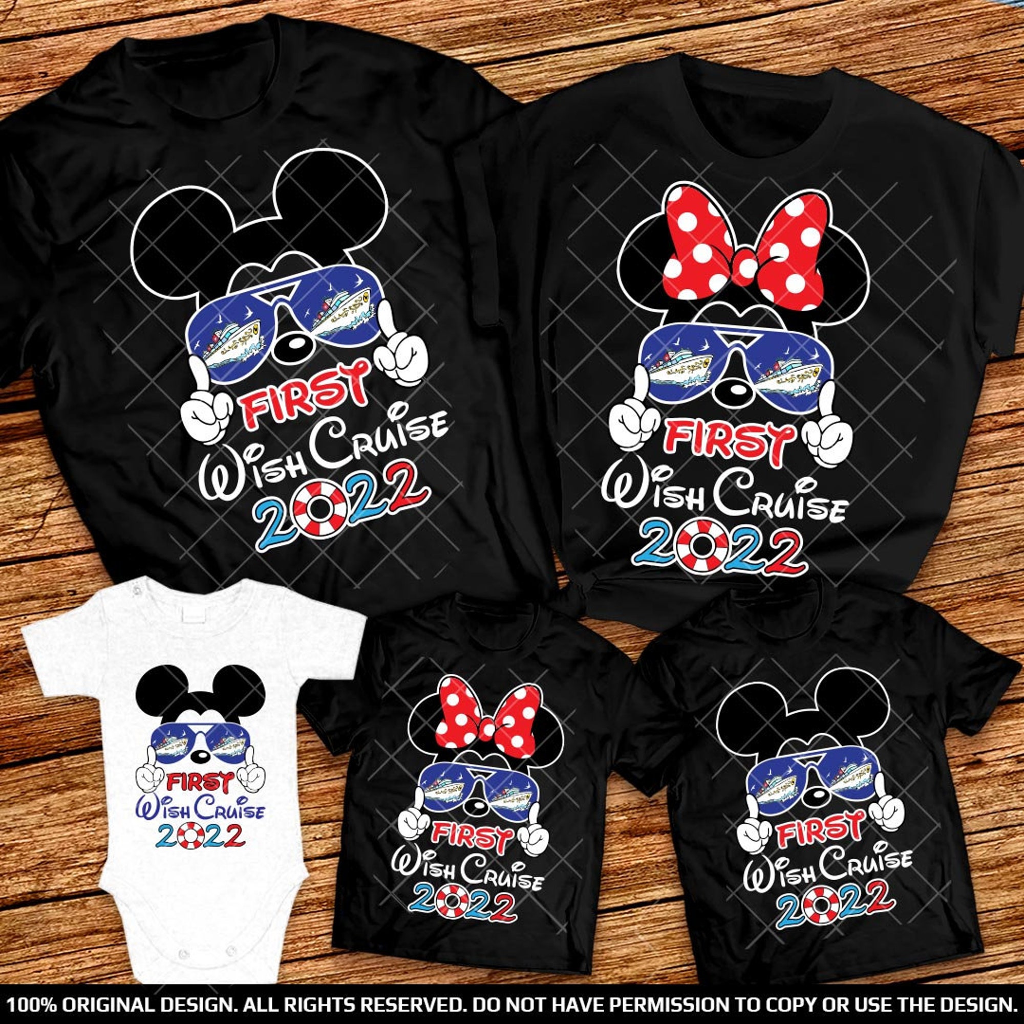 First Wish Cruise family shirt 2022, Cruise shirt 2022, Disney cruise family shirts