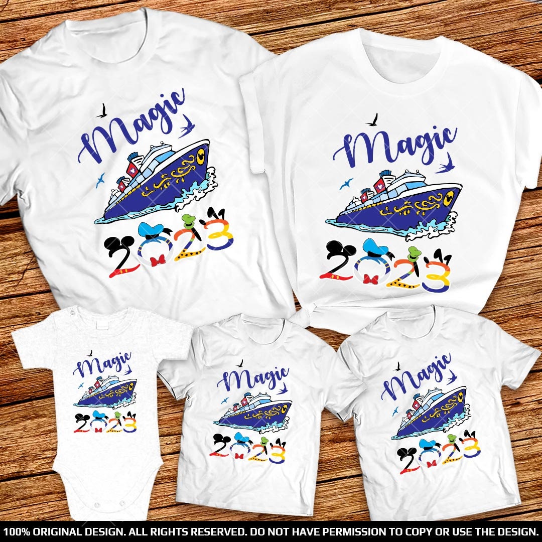 Disney Magic Cruise Family Shirt, 2023 Disney Magic Cruise Line Group shirt
