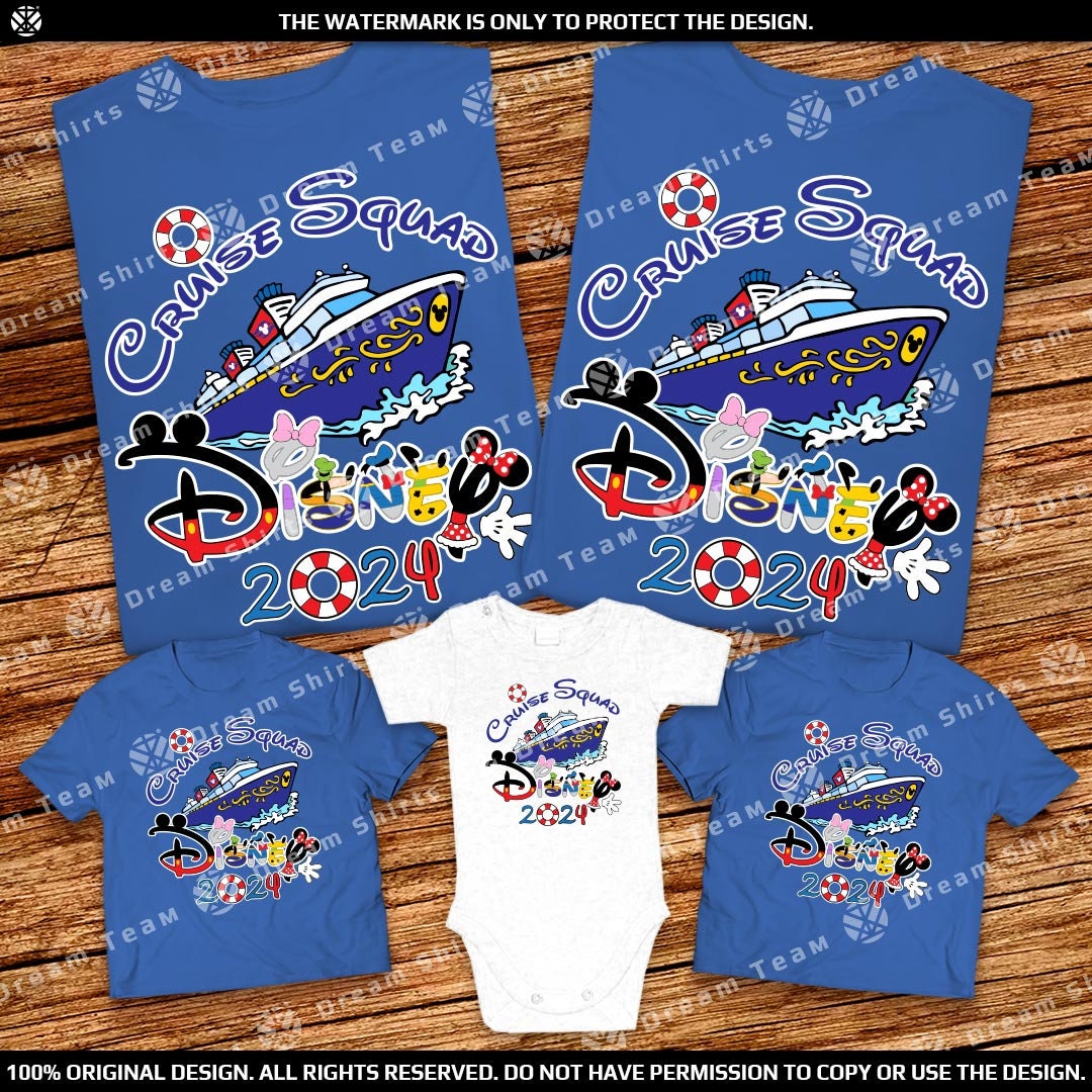 Disney Cruise Family shirts 2024, Group cruise shirts