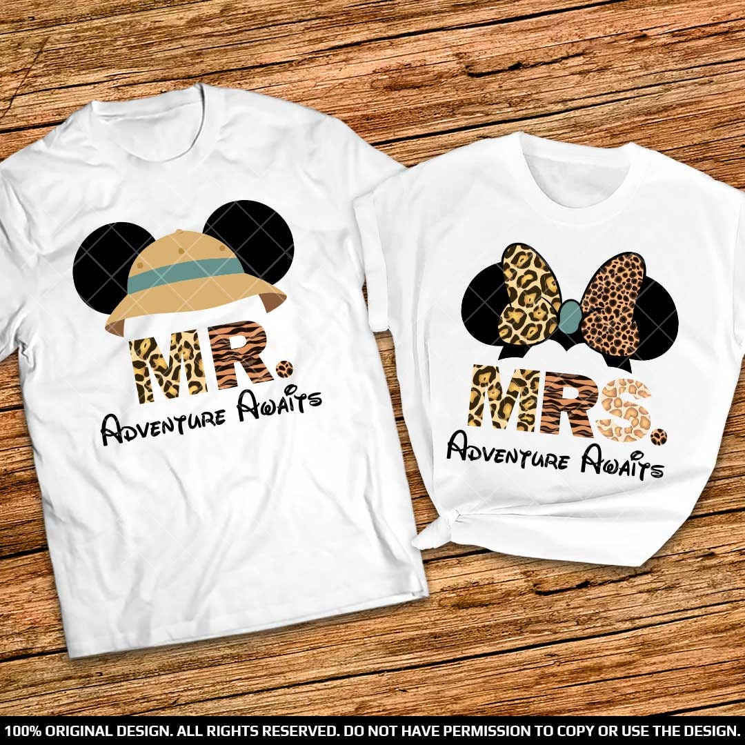 Just Married Shirts, Disney Honeymoon Gifts, Bride and Groom Couples Shirts  sold by Kara-Lynn Glacial, SKU 39262225