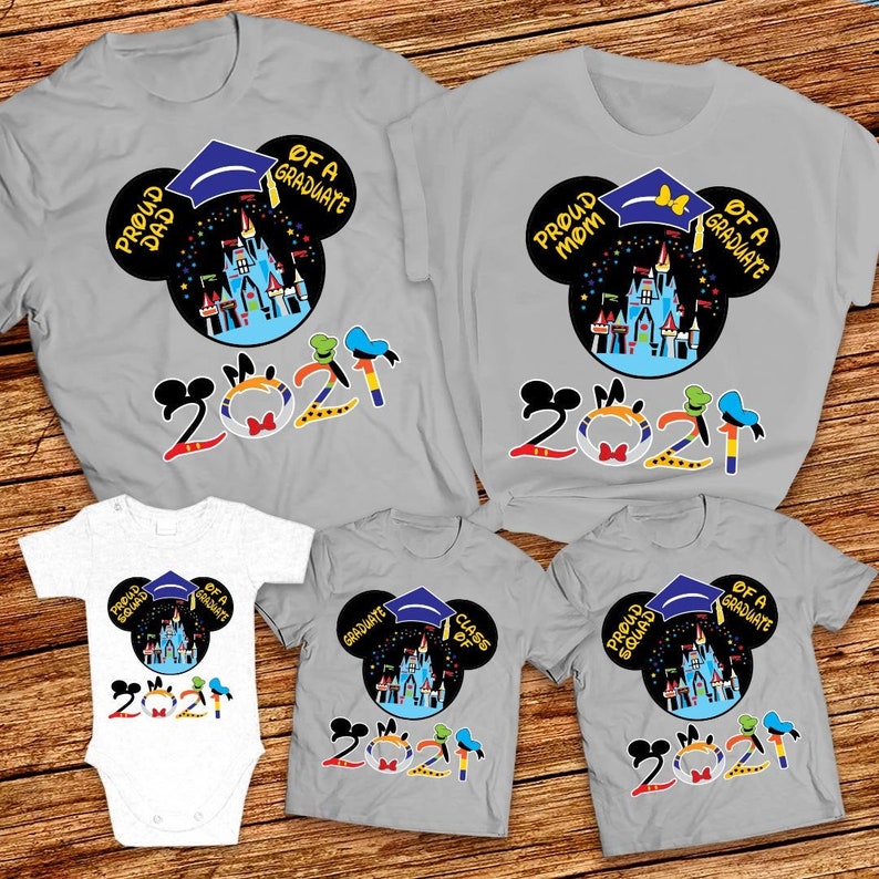 Class of 2021 Disney graduation shirt for Boy Disney class of Etsy