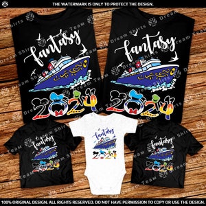 Disney Fantasy Cruise Family Shirts 2024 Disney Fantasy Cruise Line Group shirts 2024 Disney Fantasy Cruise Ships Shirts Disney ship shirts