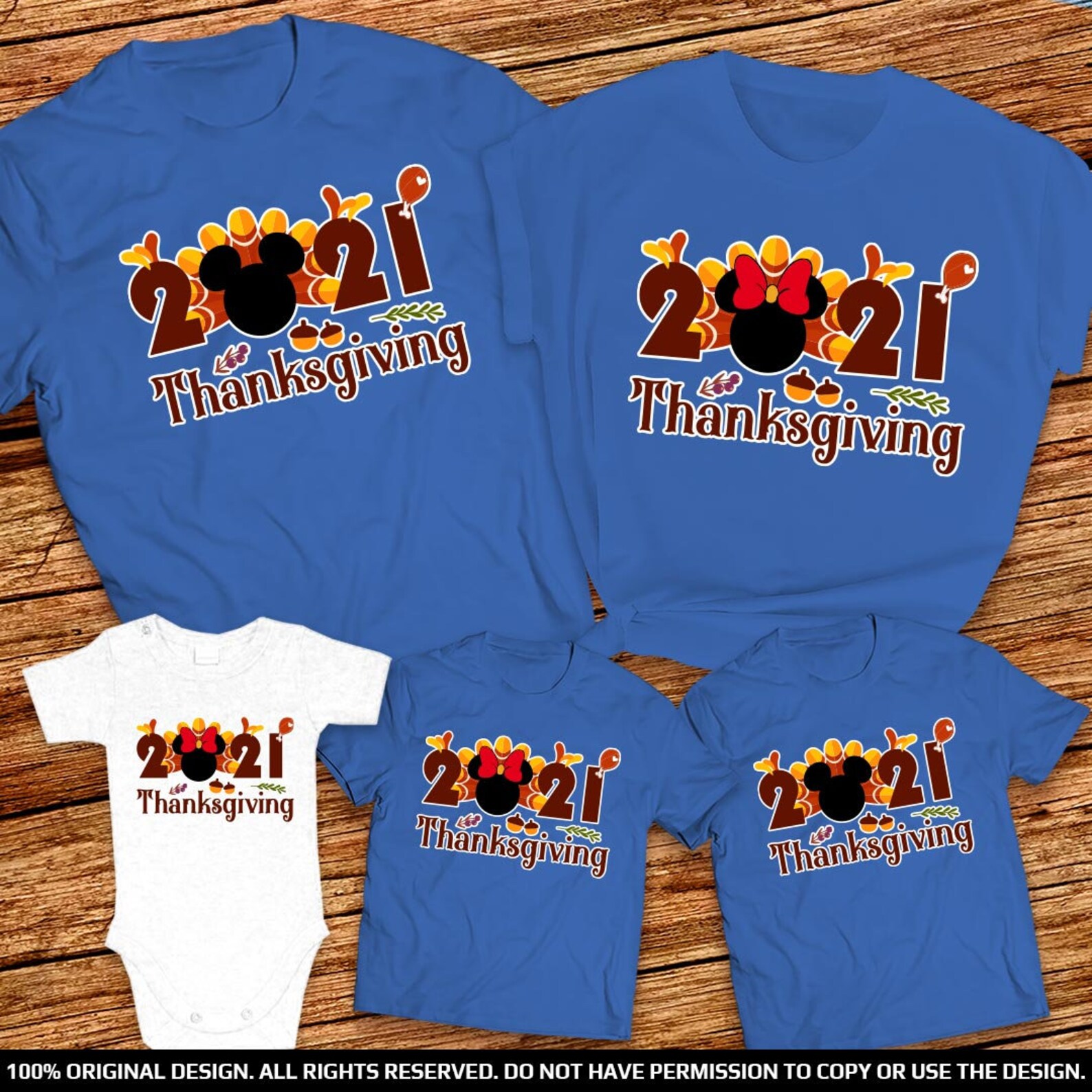 Disney Thanksgiving family shirts 2021 Mickey Thanksgiving  Etsy