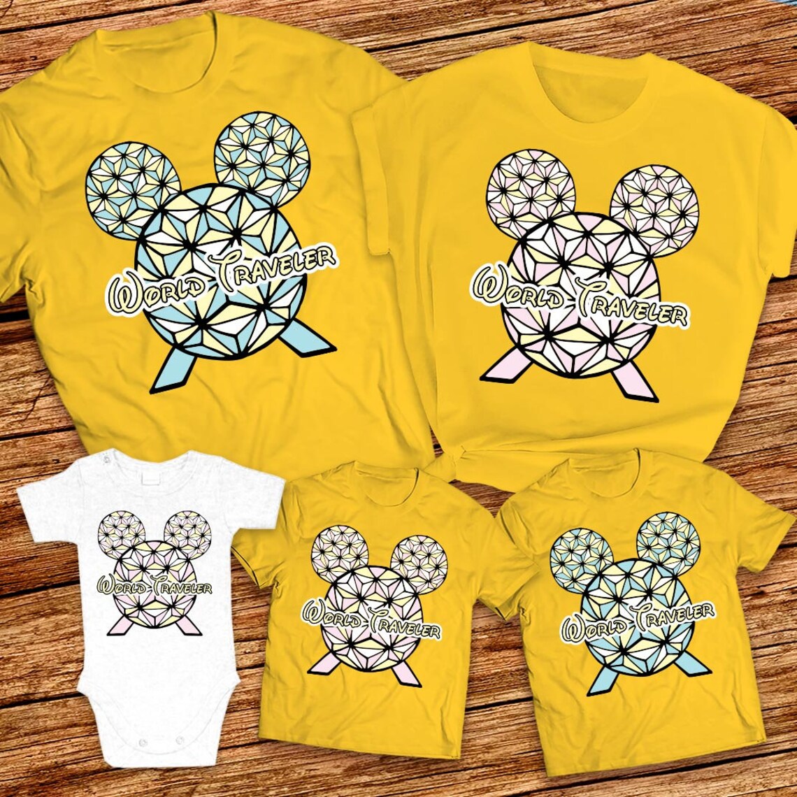 mickey world tour shirt