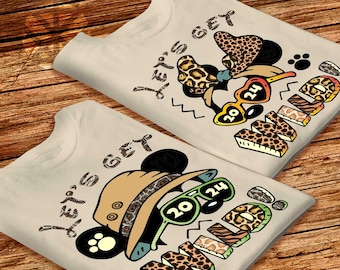 Disney let's Get Wild Animal Kingdom family shirts 2024 Safari Mode Disney shirt, Disney Group shirts Animal Kingdom shirts Mickey Minnie