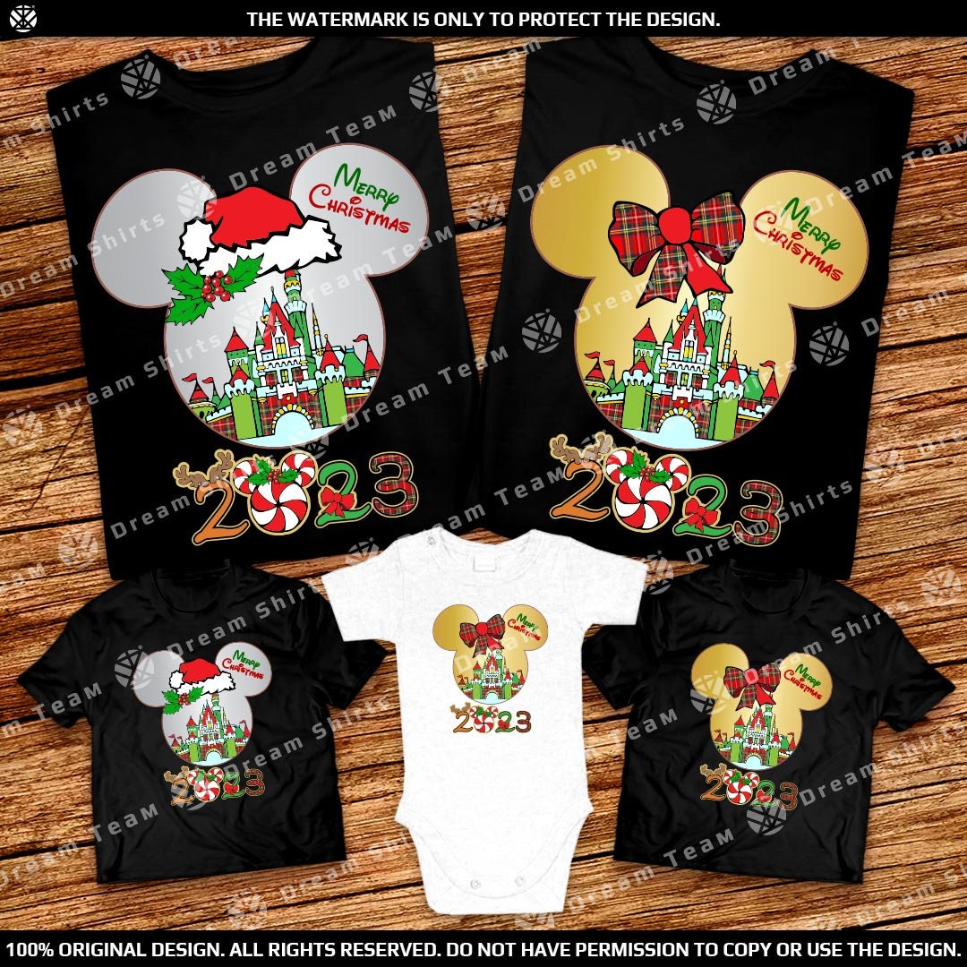 Discover 2023 Mickeys Very Merry Christmas Party Family Shirts