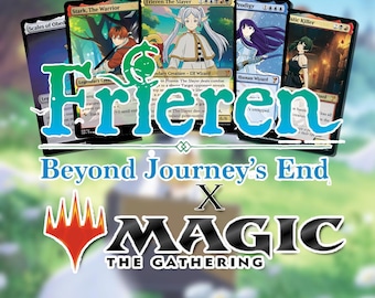 Karty Frieren Magic the Gathering Holograficzne