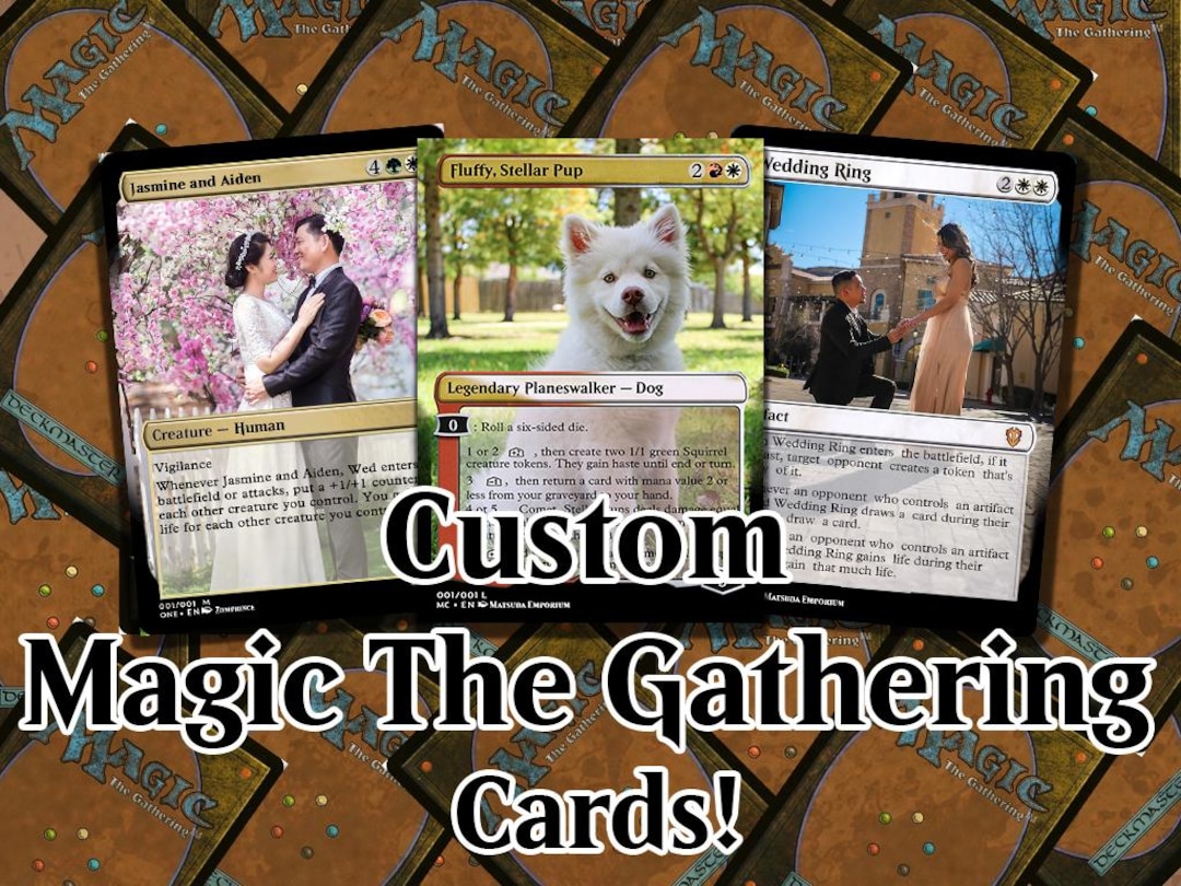 Custom Holographic MTG Cards! ! ! - Etsy