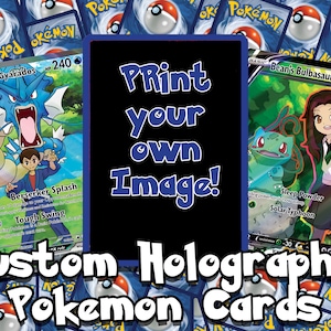 Cartes Pokémon Holo personnalisées !