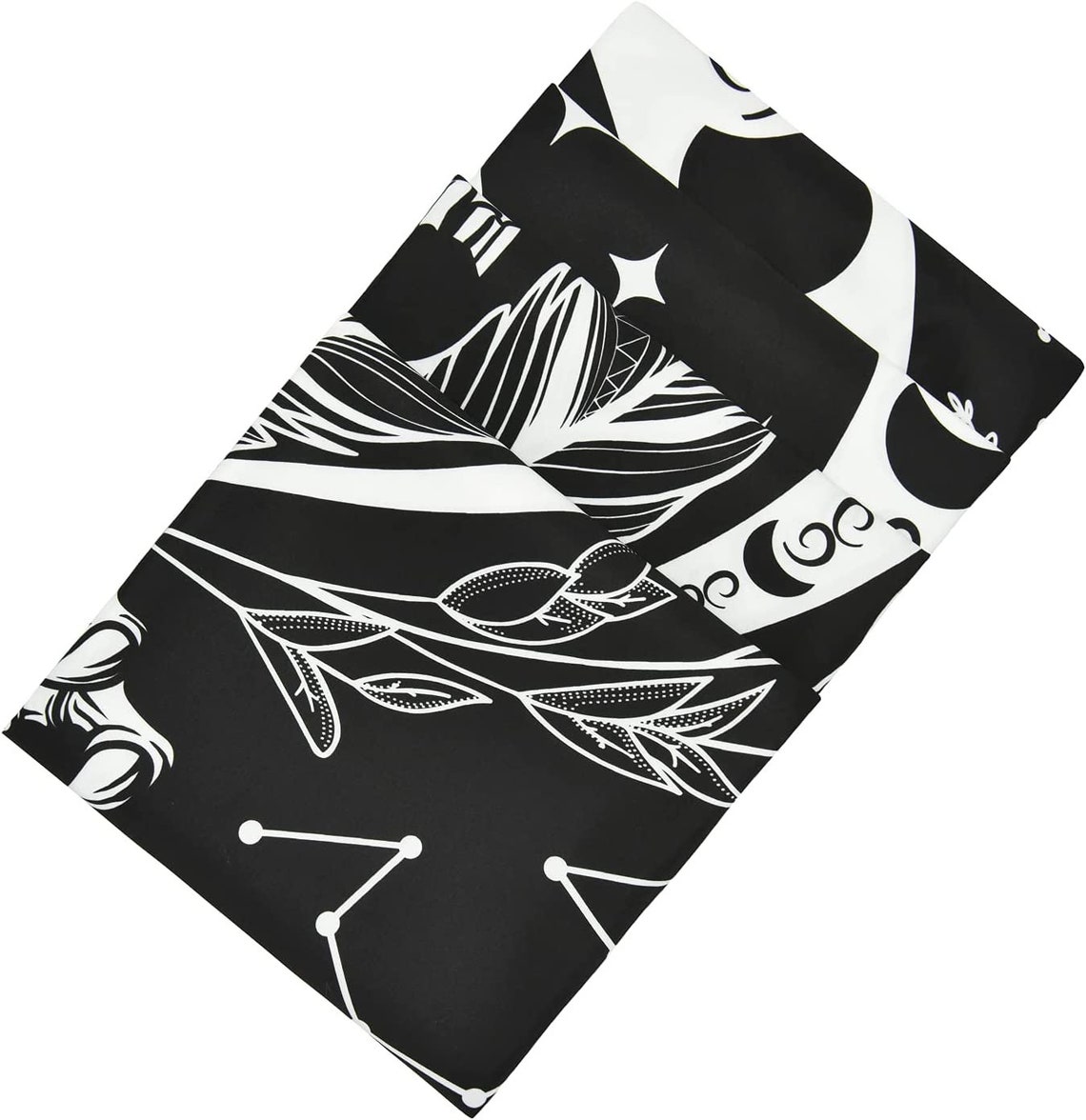 Skull Tapestry Black and White Tapestries Moth Tapestry Trippy Etsy