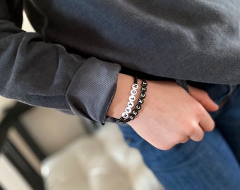Bracciale con nome per bambini / bracciale personalizzato per bambini / braccialetti con perline per bambini / regali personalizzati per bambini / braccialetti con perline per bambini / braccialetto per bambini