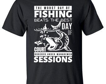 Worst Day Of Fishing Beats The Best Day Of Court Ordered Anger Management Meme Fishing M2018