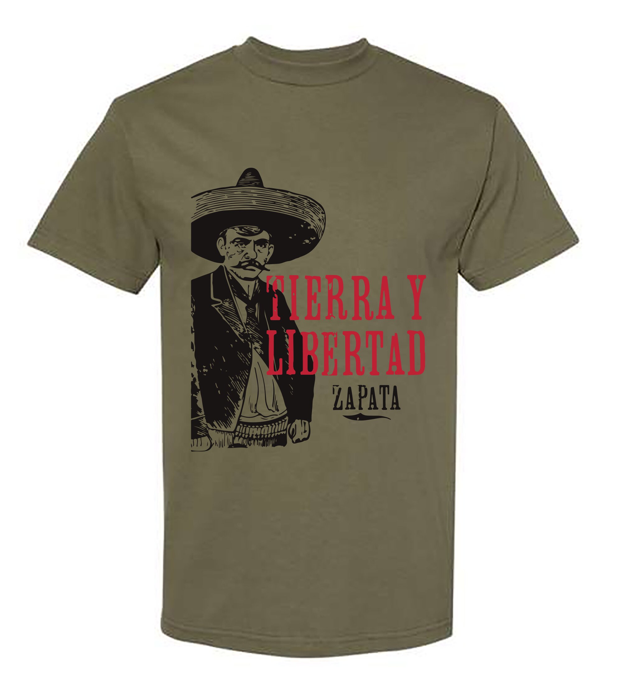 T-shirt EZLN Zapatista étoile Et Fusils - Taille Unique, Message Politique, Neuf Avec étiquette