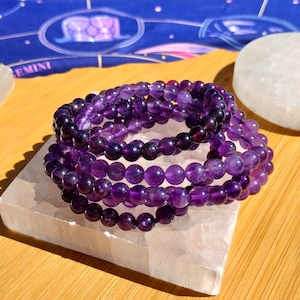 Amethyst Crystal Bracelets