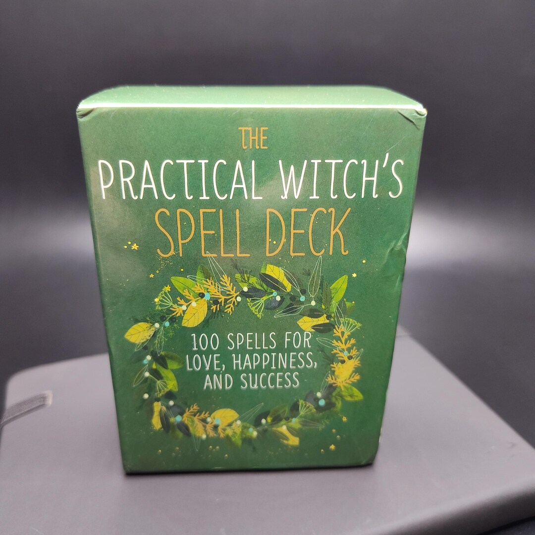Practical Witch's Spell Deck, Witch, Spellwork Etsy