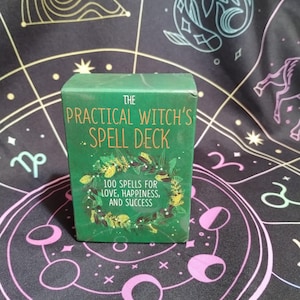 Practical Witch&#39;s Spell Deck, witch, spellwork