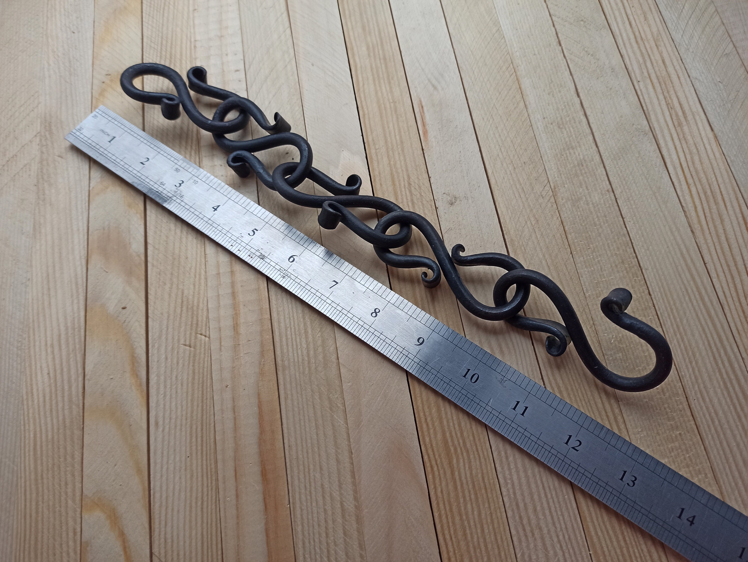 steel chain Decorative Chain hand Plant hanger Etsy