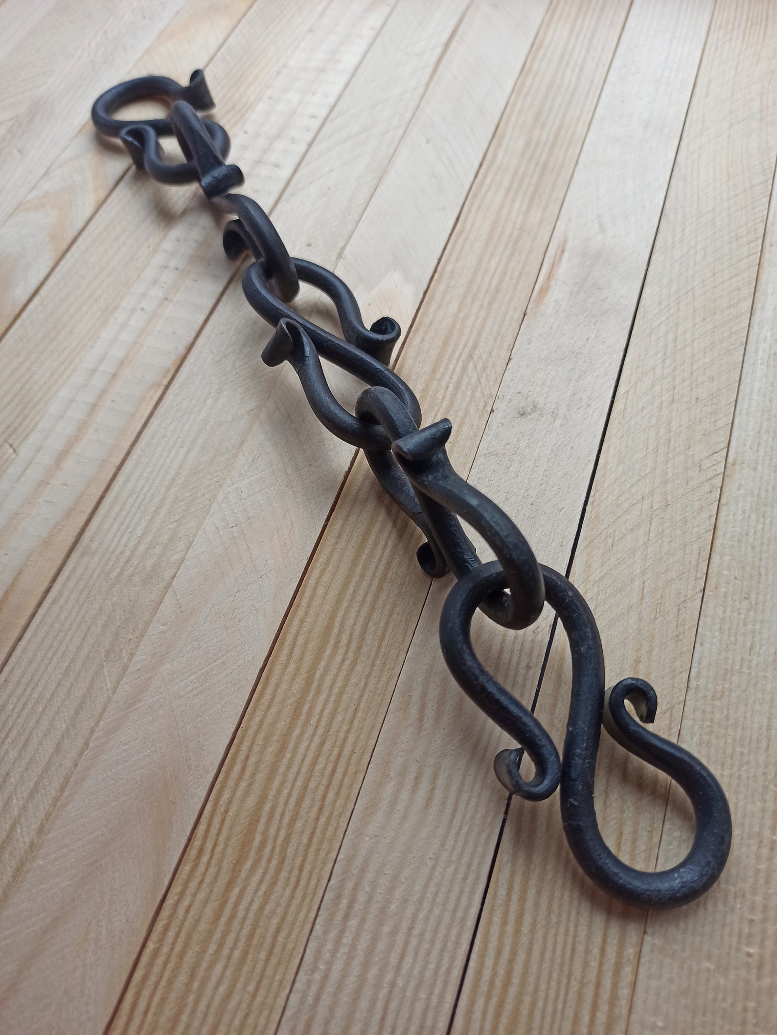steel chain Decorative Chain hand Plant hanger Etsy