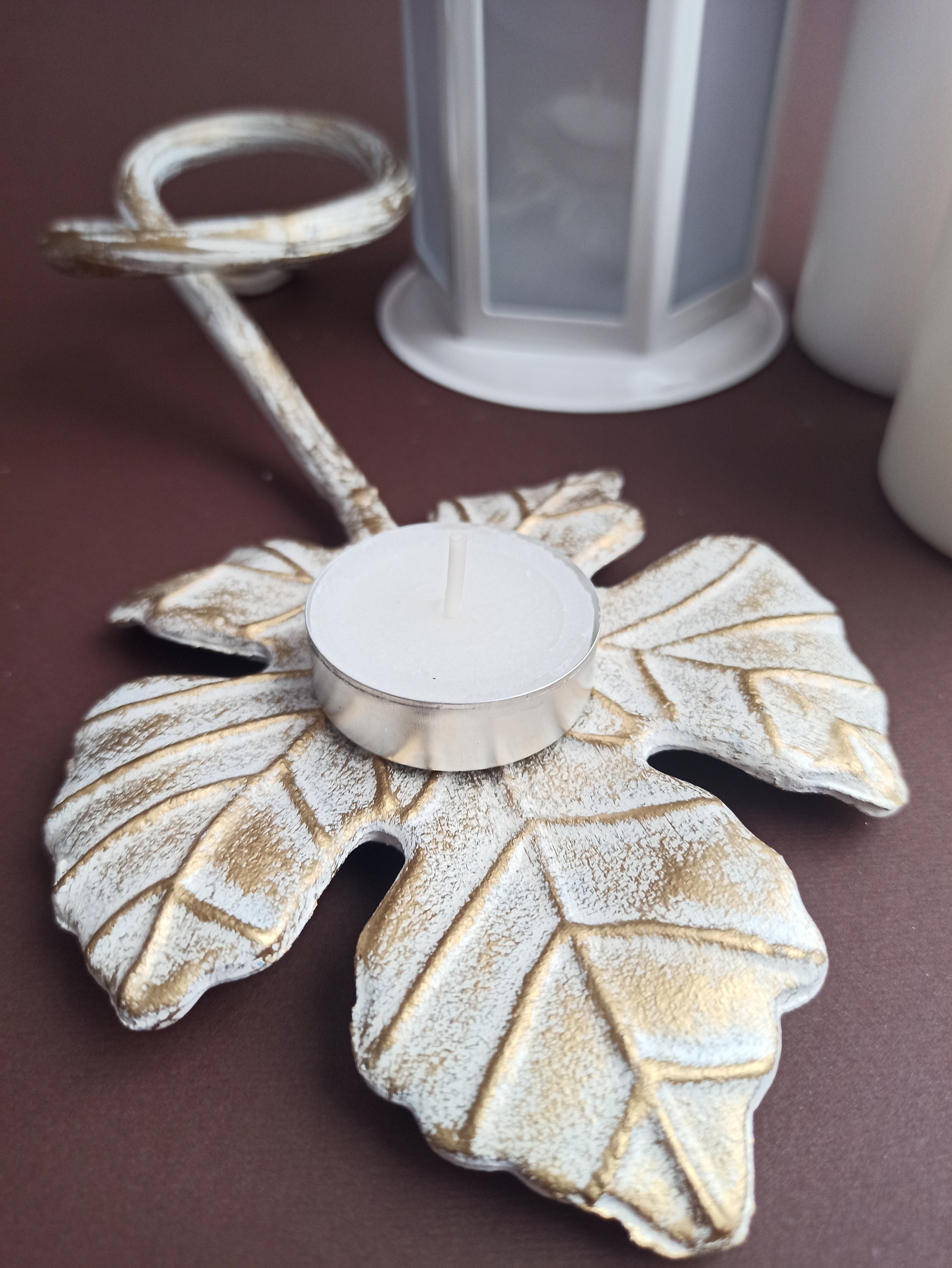 Hand candle holder Candlestick Metal candle holder Etsy