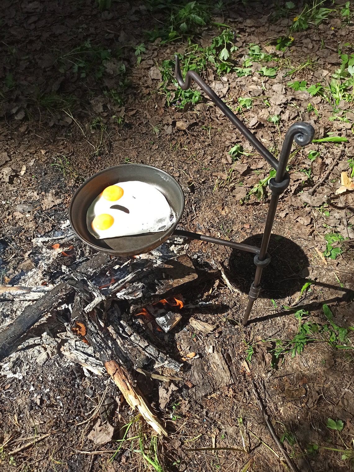 Grill fire anchor swing arm Camping BBQ Bushcraft Etsy