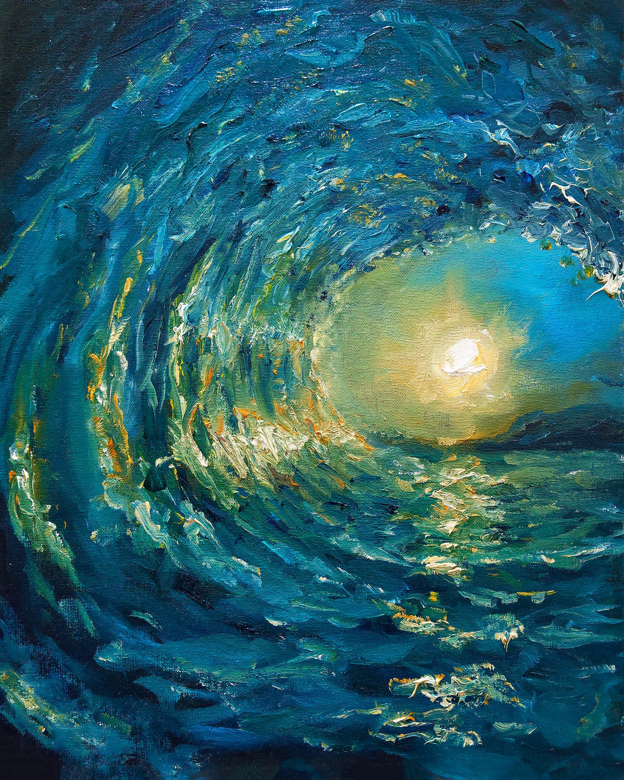 波の絵 ノースショアの波の絵 | ハワイアン雑貨通販ホノルルマート