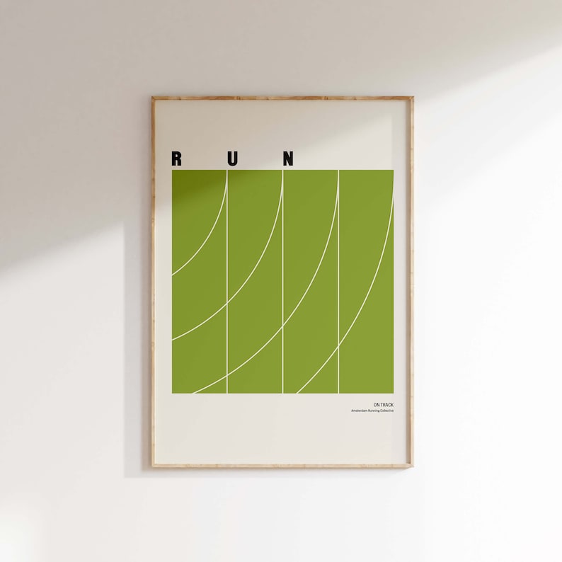 Running Track Print Running Print • Running Poster • Athletics Track • Sports Print • Wall ...