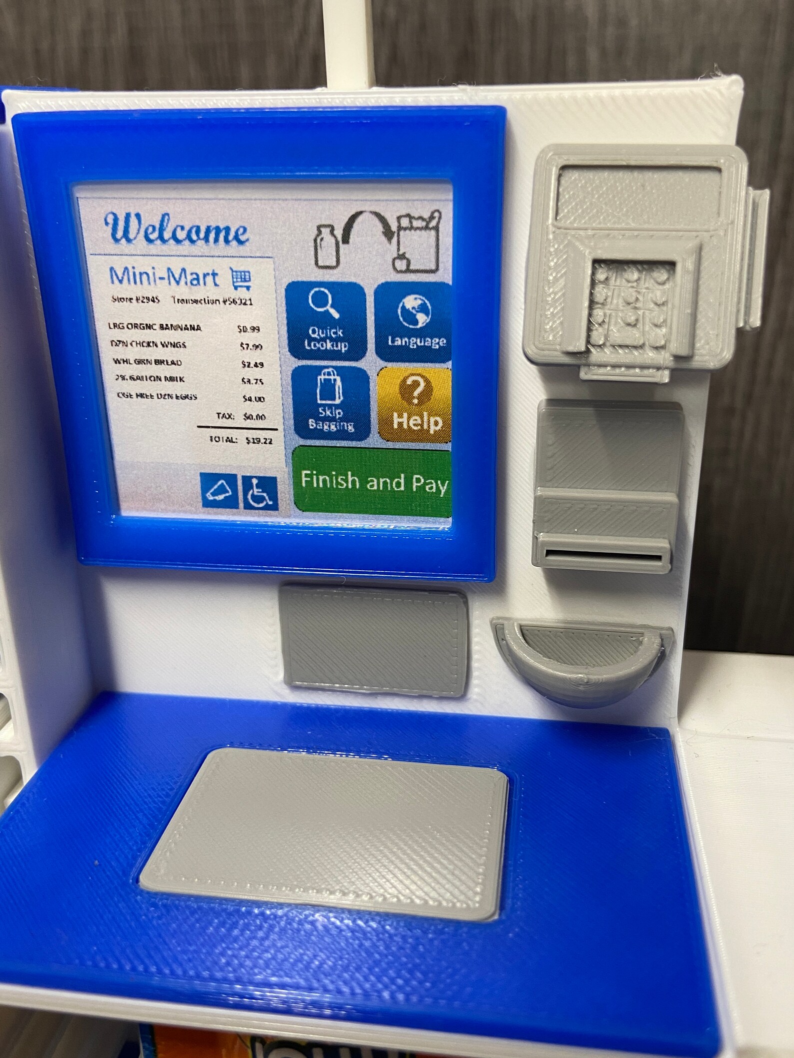 Mini Brands Mini Mart Toy Self Checkout With Shelves Touch Etsy