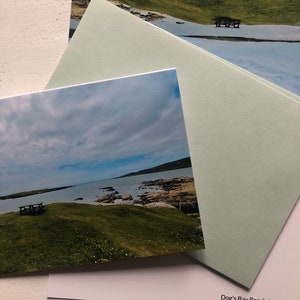 Klappkarte von „Dog‘s Bay Beach, Ireland“